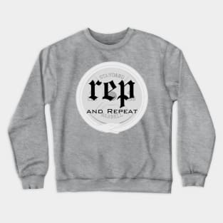 Rep and Repeat reputation Gym Swiftie Design Crewneck Sweatshirt